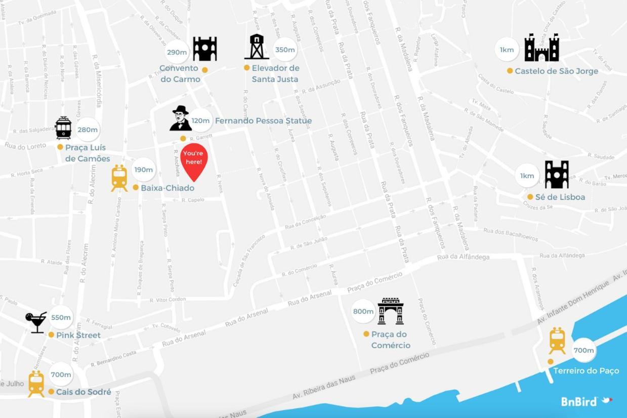 Chiado Prime Garrett Apartment Lisboa 外观 照片